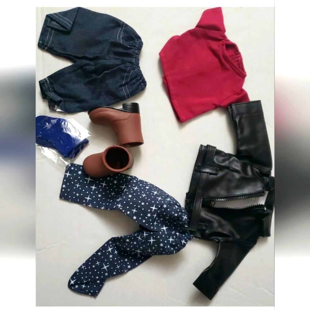 : new 18" boy Doll outfits Clothes Shoes & socks fits American & other 18" dolls